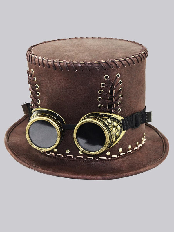 Steampunk Industrial Retro Halloween Ball Gentleman Hat SM090703