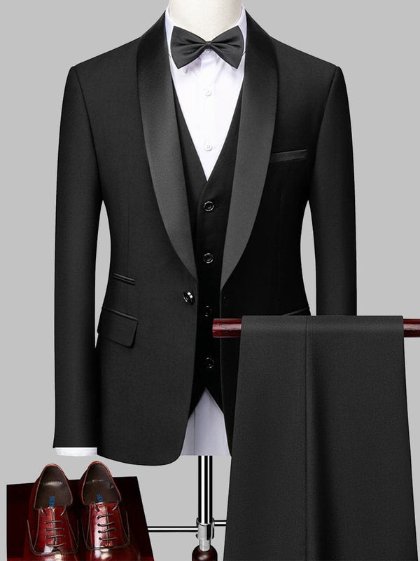 Men's Business Groom Dress Slim Suit Two Piece SM090204